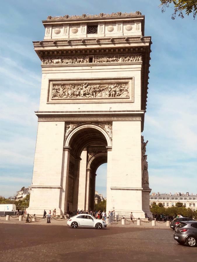 Апартаменты Au Pied De La Tour Eiffel Trocadero Париж Экстерьер фото